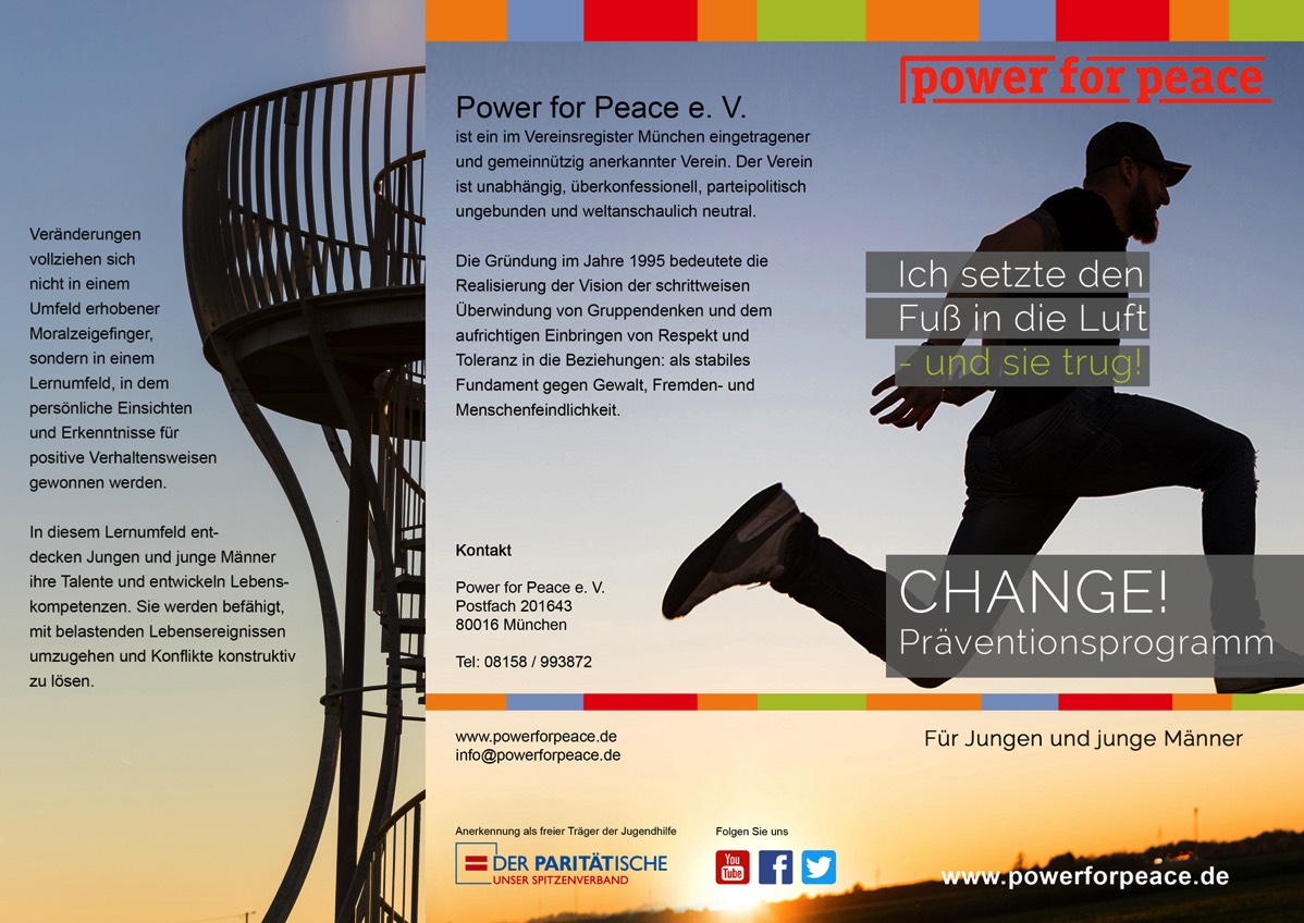 CHANGE! Flyer 2018 Seite 1 u 5 u 6